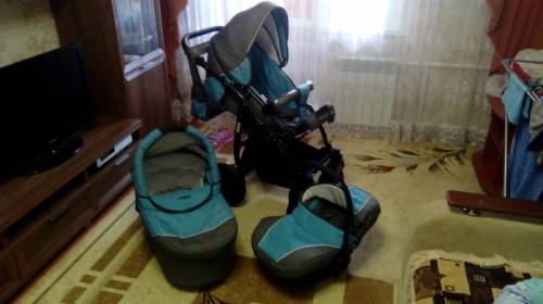 Детская коляска “zipp AR“ 3 в 1