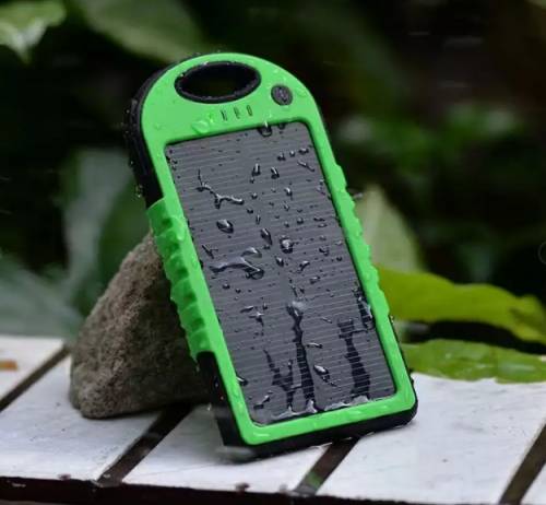Solar Power Bank с солнечной батареей 5000 mAh