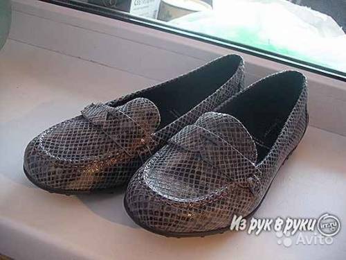 Туфли макасины “rockport“. новые.натуральная кожа