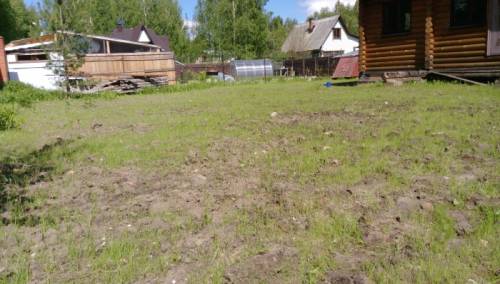 Продам участок 10с, газ, с домом-баней 6х9