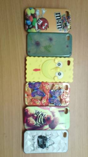 Чехлы на iPhone 4s/4 6 штук.