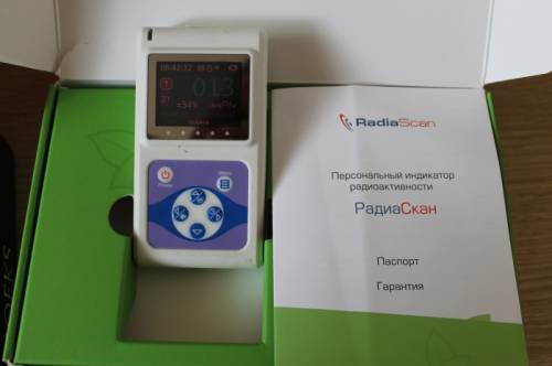 Персональный индикатор радиоактивности