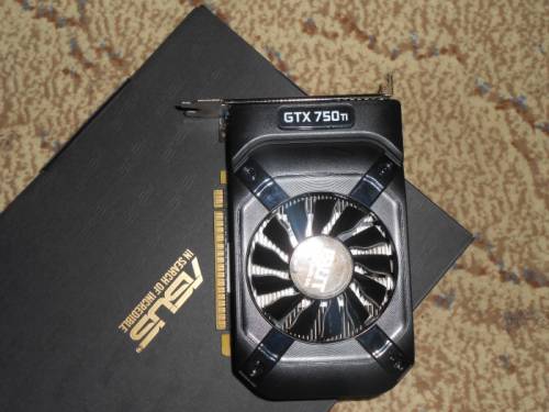 видеокарта  Ge Force GTX 750 Ti