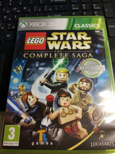 Star wars THE complete saga xbox 360 (б/у)
