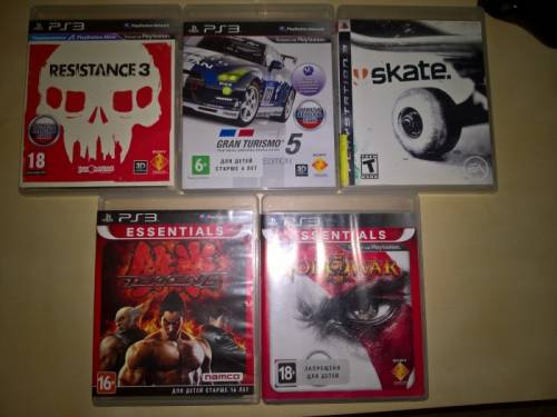диски на ps3