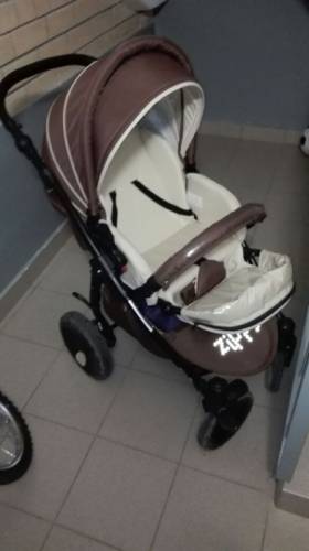 Продам коляску Zippy Tutis (2в1) коричнево-бежевая
